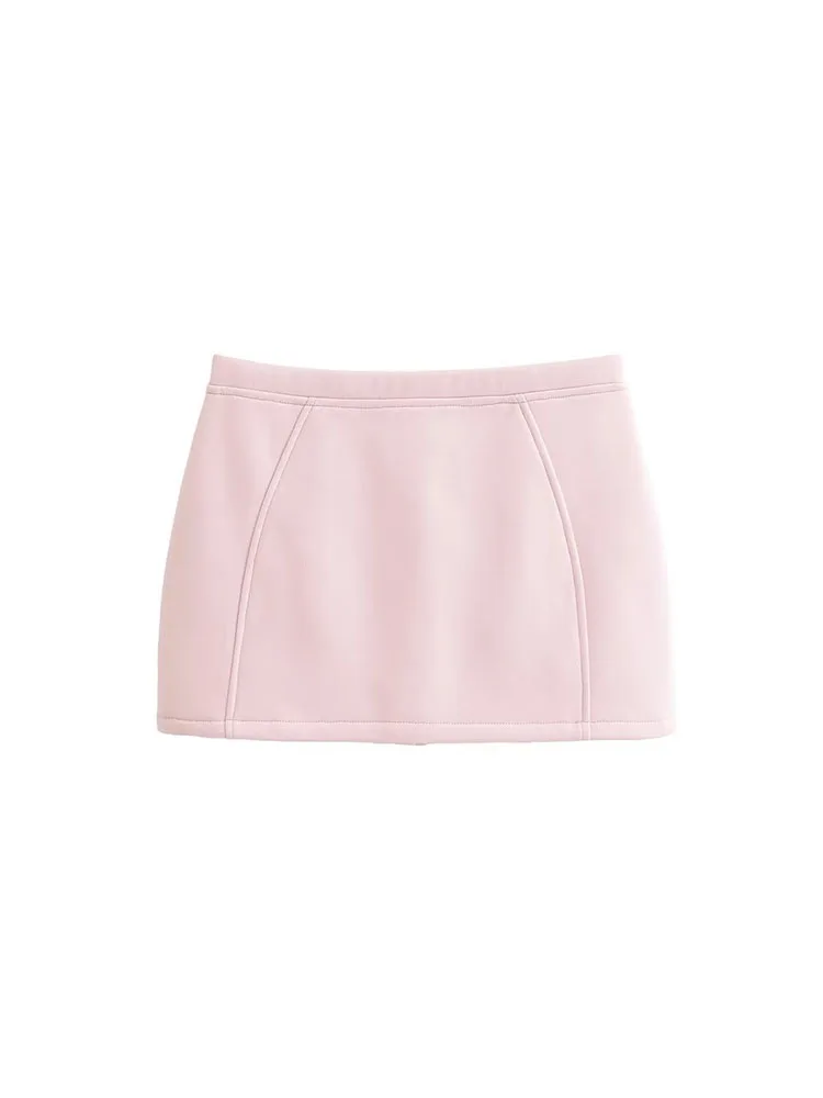 2024 Autumn New Women's Clothing European and American Style French Design Fashion Zipper Flannel Short Skirt
2024 Autumn New Women's Clothing European and American Style French Design Fashion Zipper Flannel Short Skirt