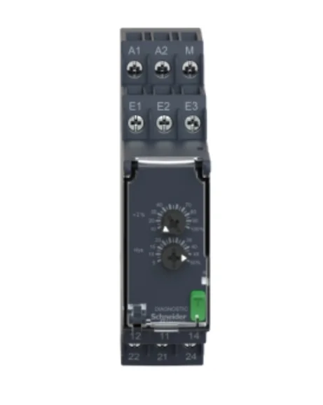 RM4JA01M new model RM22JA21MR Modular 1 phase current control relay, Harmony, 8A, 2CO, 24…240V AC DC
RM4JA01M new model RM22JA21MR Modular 1 phase current control relay, Harmony, 8A, 2CO, 24…240V AC DC