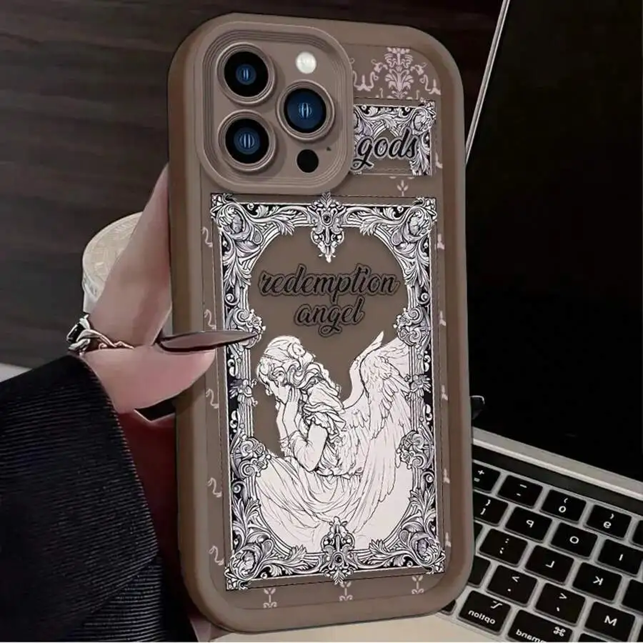 Retro Punk Angel Soft Silicone Phone Case For iPhone 16 15 14 13 12 11 Pro Max XR XS SE
Retro Punk Angel Soft Silicone Phone Case For iPhone 16 15 14 13 12 11 Pro Max XR XS SE