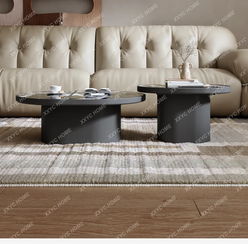 SSls 04 minimalist coffee table combination household high-end microcrystalline stone creative round coffee table
SSls 04 minimalist coffee table combination household high-end microcrystalline stone creative round coffee table