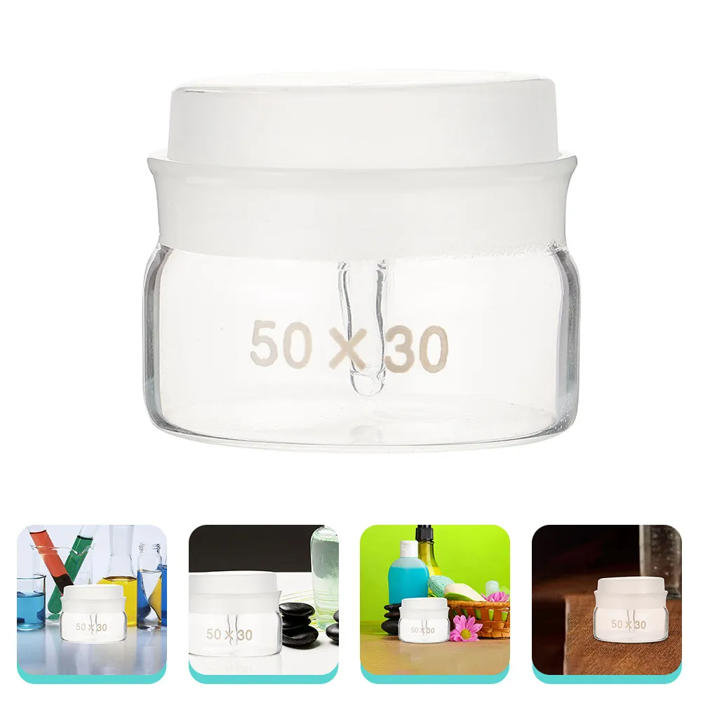 Glass Weighing Jar Laboratory Clear Round Borosilicate Sampling Can Simple Compact Non Static Weighing Tank for Professional
Glass Weighing Jar Laboratory Clear Round Borosilicate Sampling Can Simple Compact Non Static Weighing Tank for Professional
