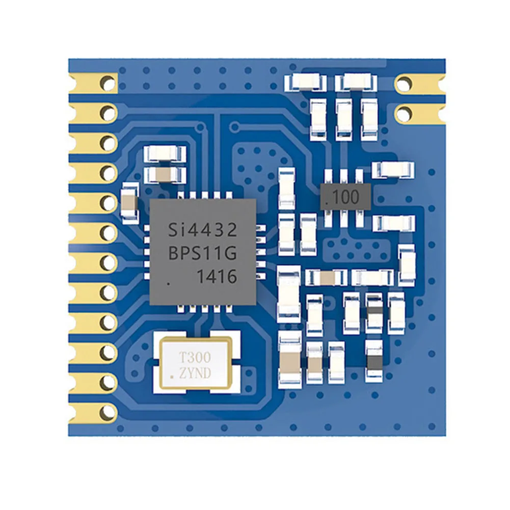 SI4432 433MHz 100mW Wireless Transceiver Module E27-433M20S SPI SMD Stamp Hole RF Transmitter Receiver
SI4432 433MHz 100mW Wireless Transceiver Module E27-433M20S SPI SMD Stamp Hole RF Transmitter Receiver