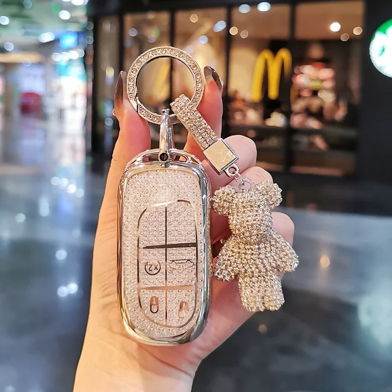 Suitable for Jeep Keycase Compass cherokee grand Renegade Commander keycover keyshell keychain
Suitable for Jeep Keycase Compass cherokee grand Renegade Commander keycover keyshell keychain