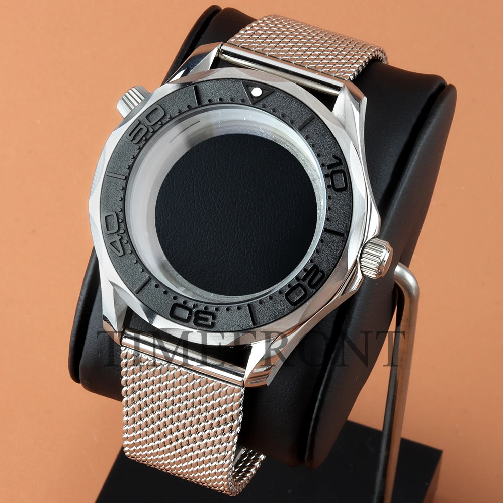 41mm Watch Case Mesh Strap Bracelet 316L Stainless Steel 10m Waterproof Fit Seamaster 300 Seiko NH35 NH36 Movement 31mm Dial
41mm Watch Case Mesh Strap Bracelet 316L Stainless Steel 10m Waterproof Fit Seamaster 300 Seiko NH35 NH36 Movement 31mm Dial