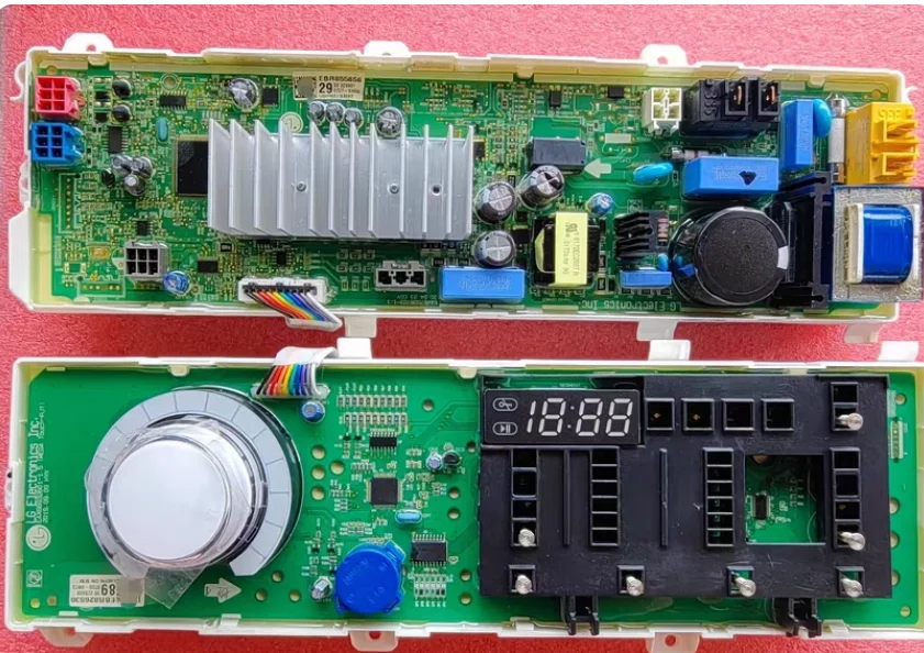 Совершенно новые разобранные платы стиральной машины: EBR855656, EBR826830 - плата питания, основная плата управления, плата дисплея
Совершенно новые разобранные платы стиральной машины: EBR855656, EBR826830 - плата питания, основная плата управления, плата дисплея