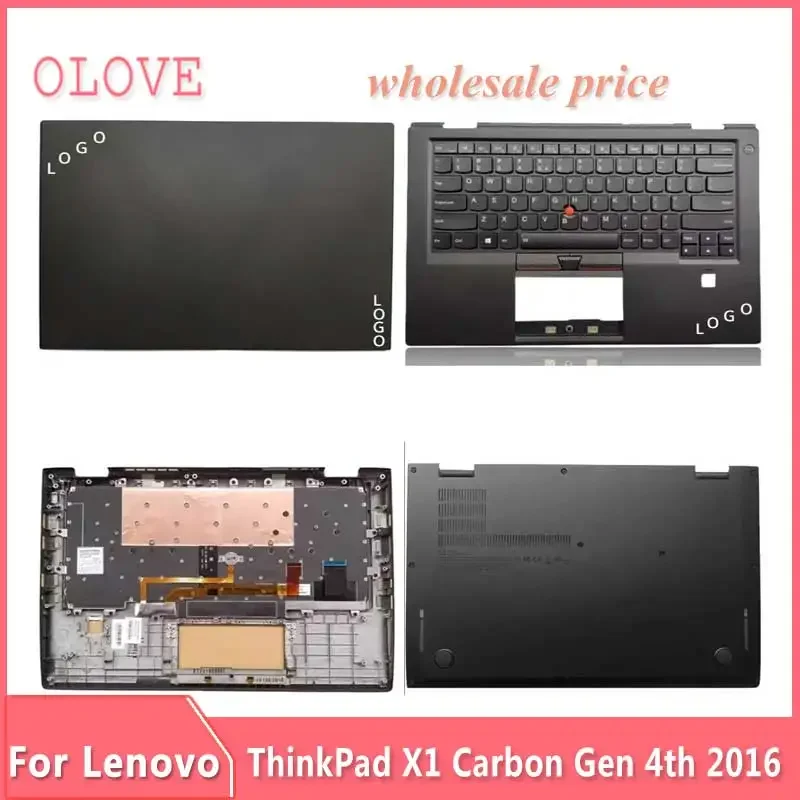 New For Lenovo ThinkPad X1 Carbon Gen 4th 2016 Laptop LCD Back Cover Front Bezel Upper Palmrest Bottom Base Case Keyboard Hinges
New For Lenovo ThinkPad X1 Carbon Gen 4th 2016 Laptop LCD Back Cover Front Bezel Upper Palmrest Bottom Base Case Keyboard Hinges