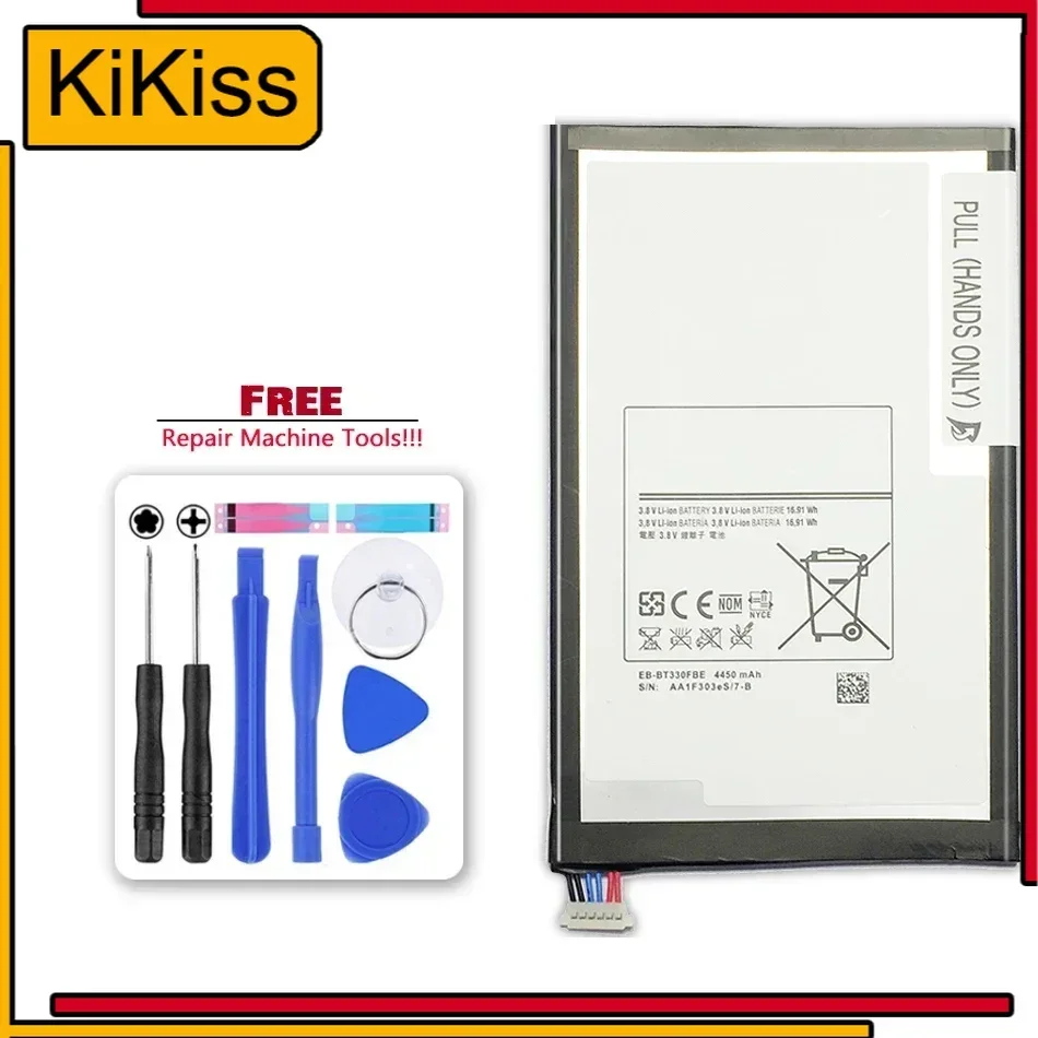Аккумулятор EB-BT330FBE для Samsung Galaxy Tab 4 8,0, T330, T331, T331C, T335, SM-T330, SM-T331, SM-T335, 4450 мАч, + номер отслеживания
Аккумулятор EB-BT330FBE для Samsung Galaxy Tab 4 8,0, T330, T331, T331C, T335, SM-T330, SM-T331, SM-T335, 4450 мАч, + номер отслеживания