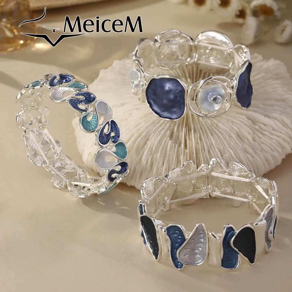 MeiceM Rose Geometric Zinc Alloy Bracelet Retro Luxury Women's Bracelet Fashion Women's Party Jewelry 2025 Valentine's Day Gift
MeiceM Rose Geometric Zinc Alloy Bracelet Retro Luxury Women's Bracelet Fashion Women's Party Jewelry 2025 Valentine's Day Gift