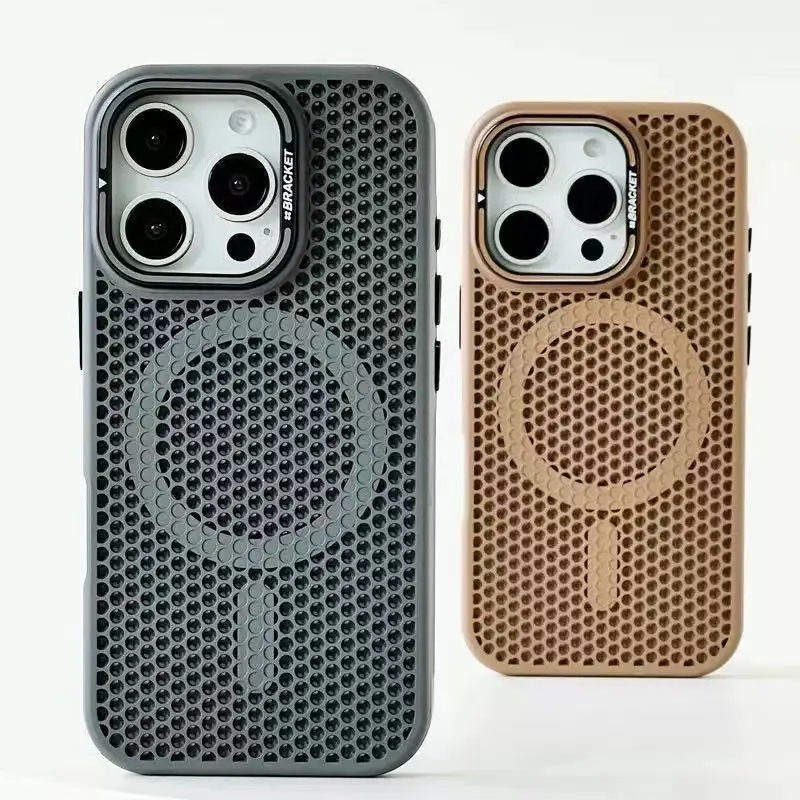 Cooling Heat Dissipation Magnetic Case For iPhone 17 Pro 16 15 14 13 12 Pro Max Plus 17Air Alloy Lens Bracket Cover For Magsafe
Cooling Heat Dissipation Magnetic Case For iPhone 17 Pro 16 15 14 13 12 Pro Max Plus 17Air Alloy Lens Bracket Cover For Magsafe
