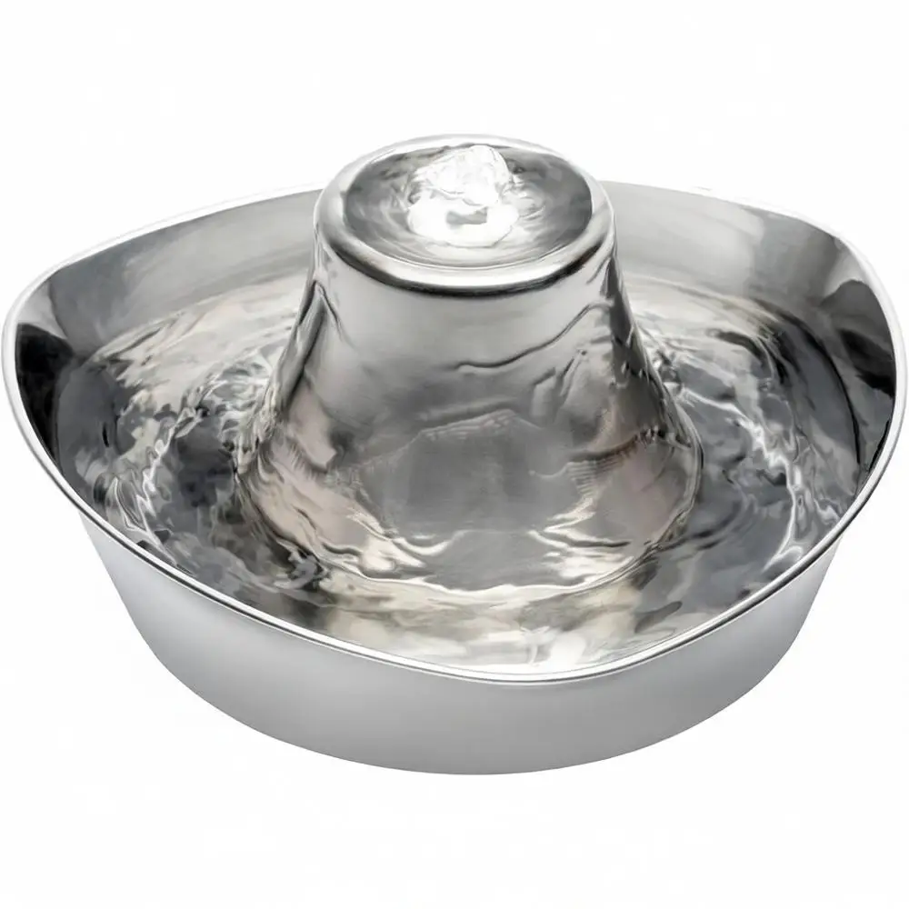 Pet Stainless Steel Drinking Fountain, 60 Oz Capacity - 2 Filters & 1 Pump, Calming Flow for Cats & Dogs, Durable and Quiet Oper
Pet Stainless Steel Drinking Fountain, 60 Oz Capacity - 2 Filters & 1 Pump, Calming Flow for Cats & Dogs, Durable and Quiet Oper