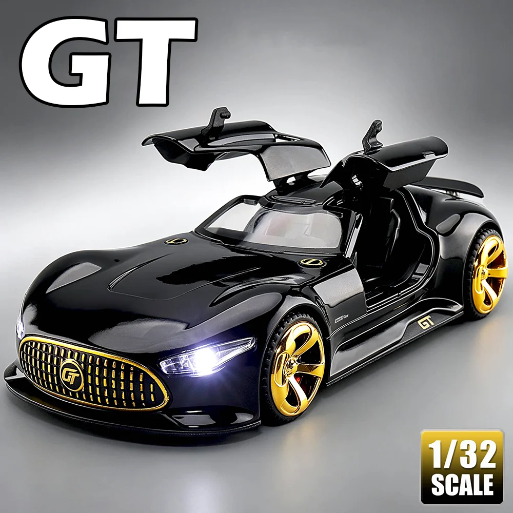1:32 Scale GT 300SL Miniature Model Alloy Diecast Car Toys Rear Wheel Return Force Doors Opened Vehices Collection Holiday Gifts
1:32 Scale GT 300SL Miniature Model Alloy Diecast Car Toys Rear Wheel Return Force Doors Opened Vehices Collection Holiday Gifts