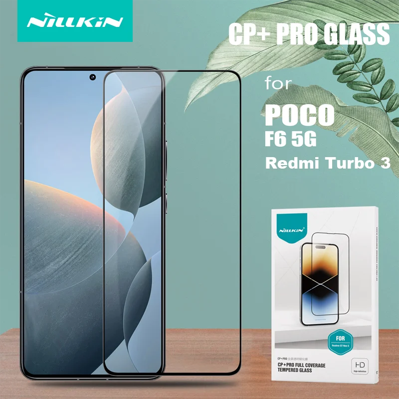 Для Xiaomi Redmi Turbo 3,POCO F6 закаленное стекло Nillkin CP + Pro 2.5D полностью закрытая защита экрана противоударное стекло
Для Xiaomi Redmi Turbo 3,POCO F6 закаленное стекло Nillkin CP + Pro 2.5D полностью закрытая защита экрана противоударное стекло