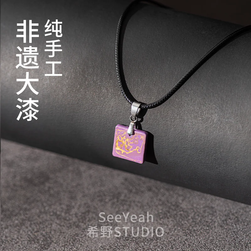 Китайское лаковое квадратное ожерелье с подвеской, минималистичный, роскошный, уникальный дизайн, милый острый, устойчивый к выцветанию, оригинальные традиционные ювелирные изделия
Китайское лаковое квадратное ожерелье с подвеской, минималистичный, роскошный, уникальный дизайн, милый острый, устойчивый к выцветанию, оригинальные традиционные ювелирные изделия