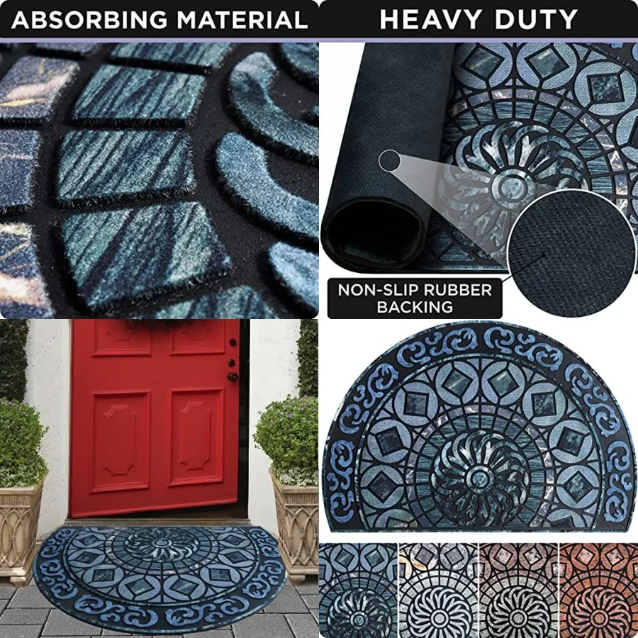Warm Stylish Front Door Mat - Low Pile Front Door Mat Outside Entrance - Muddy Dirt Trapping Welcome Matt Outdoor - Rubber Back
Warm Stylish Front Door Mat - Low Pile Front Door Mat Outside Entrance - Muddy Dirt Trapping Welcome Matt Outdoor - Rubber Back