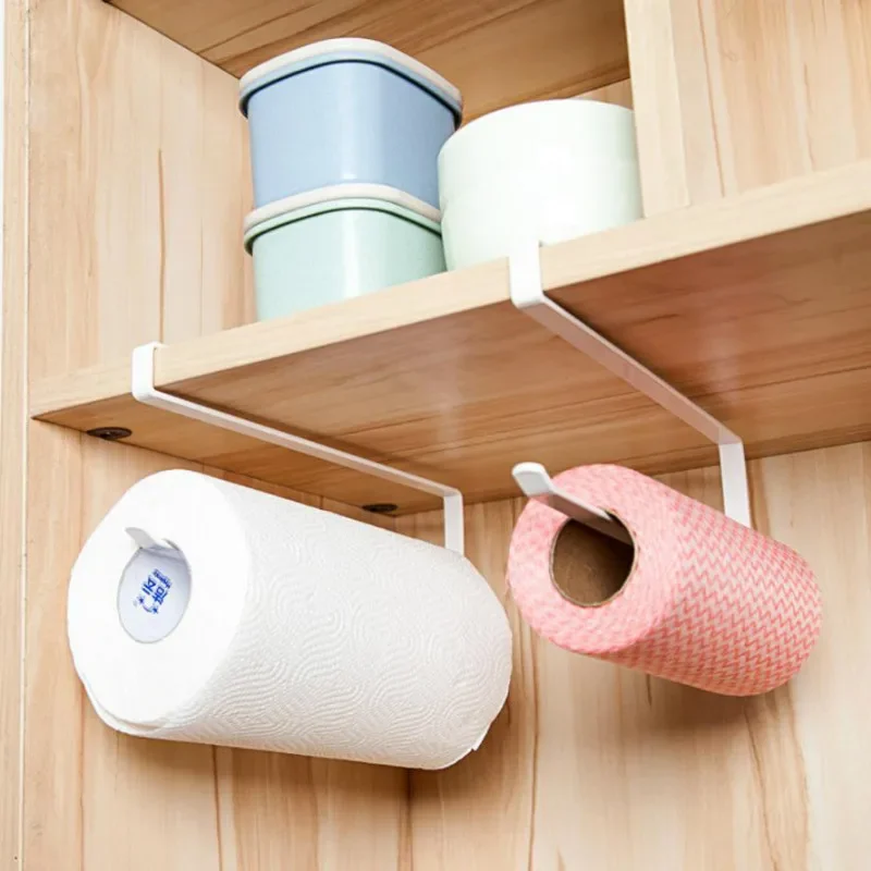 Storage Rack functional Under Cabinet Paper Towel Holder Roll Paper Rack Stainless Metal kitchen organizer
Storage Rack functional Under Cabinet Paper Towel Holder Roll Paper Rack Stainless Metal kitchen organizer