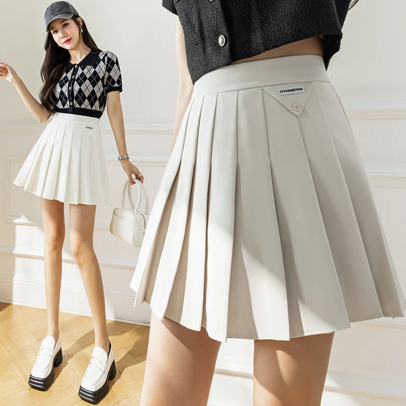 2022 New Summer Women Skirt High Waist Slim Pleated Mini Skirts Casual Kawaii A-line Zipper Black Tennis Skirt Mini For Girls
2022 New Summer Women Skirt High Waist Slim Pleated Mini Skirts Casual Kawaii A-line Zipper Black Tennis Skirt Mini For Girls
