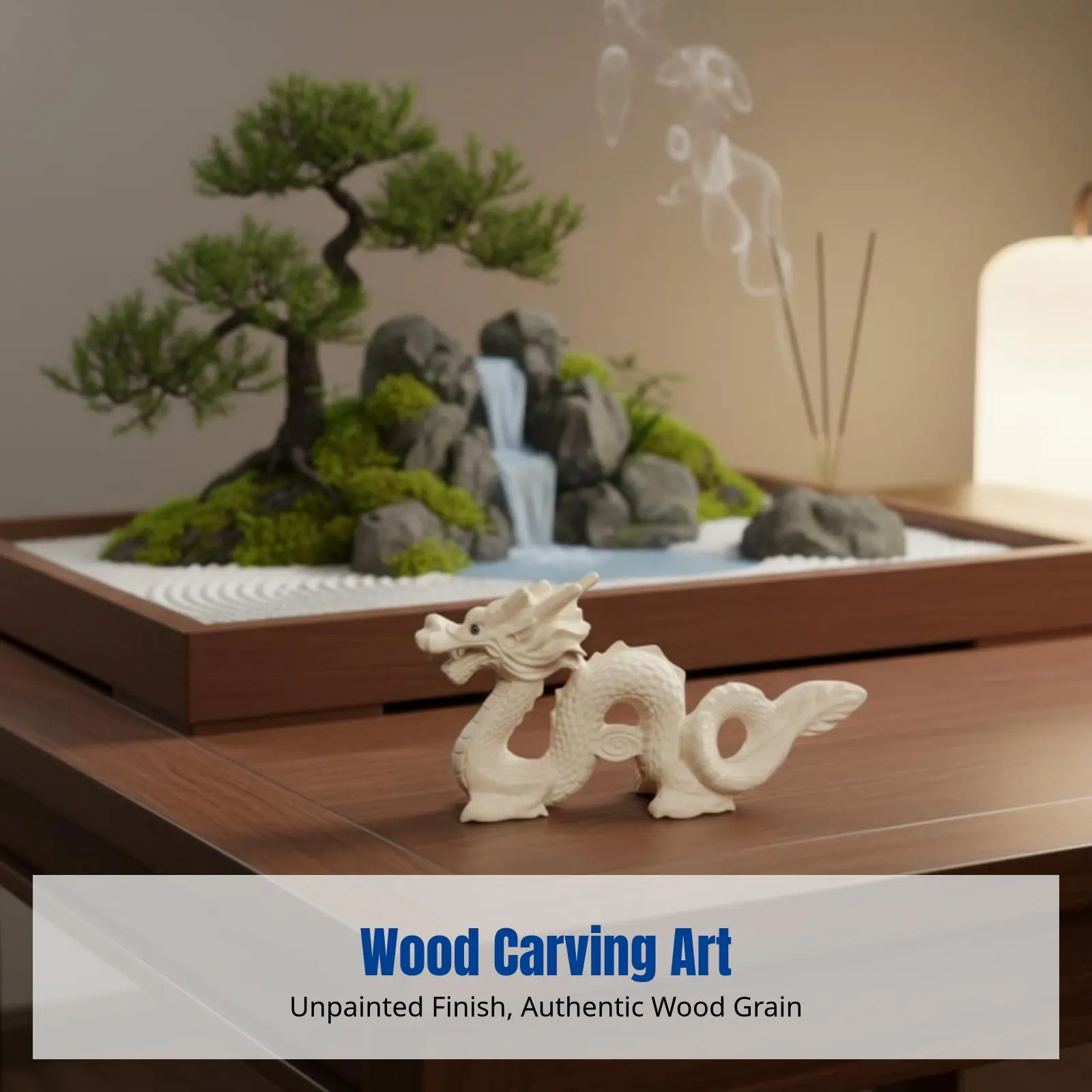Fruitwood Wyrm Sculpture, Zodiac Hand-Carved Decor, Unpainted Wood Symbol, Artistic Collectible
Fruitwood Wyrm Sculpture, Zodiac Hand-Carved Decor, Unpainted Wood Symbol, Artistic Collectible