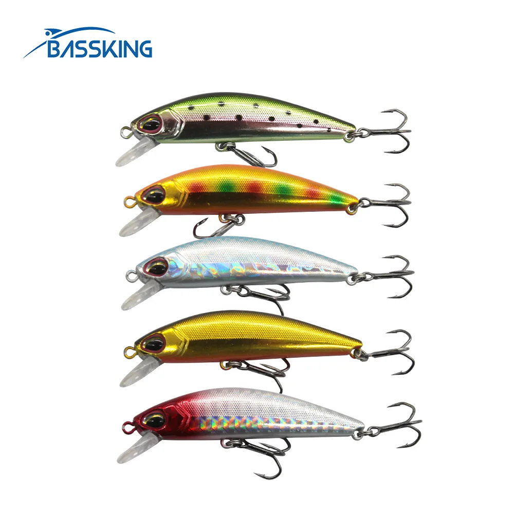 BASSKING жесткая приманка, приманка для рыбной ловли, 65 мм, 8,5 г, Тонущая приманка в виде гольяна, искусственные тройные Крючки, жесткая приманка, Джеркбейт для окуня и форели
BASSKING жесткая приманка, приманка для рыбной ловли, 65 мм, 8,5 г, Тонущая приманка в виде гольяна, искусственные тройные Крючки, жесткая приманка, Джеркбейт для окуня и форели