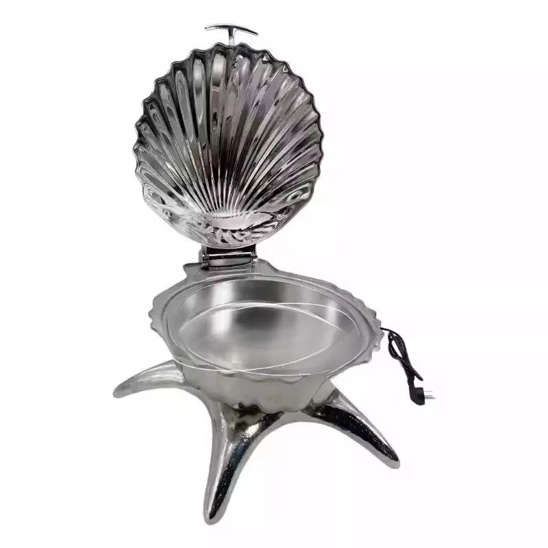 Shell style meal Buffy stove soup electric heating Buffy stove hotel hydraulic insulation pot
Shell style meal Buffy stove soup electric heating Buffy stove hotel hydraulic insulation pot
