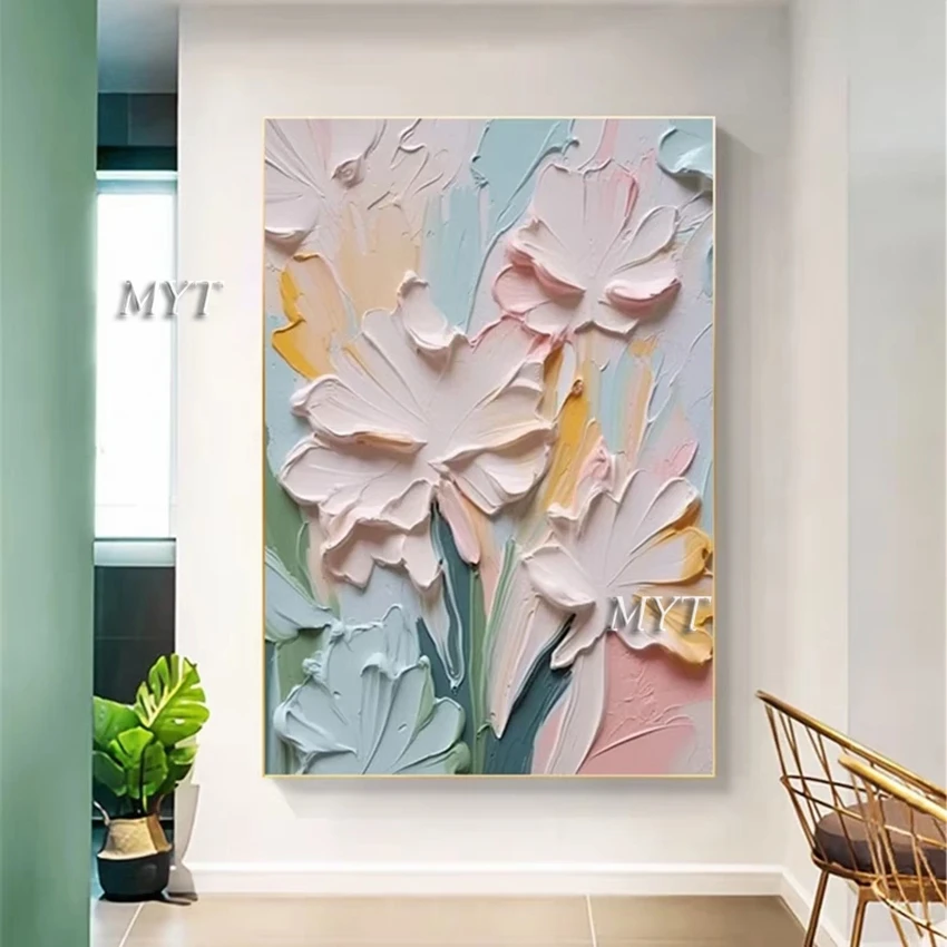 Handmade Oil Paintings for Home Decor, Abstract Pictures, Canvas Flowers, No Frame, Wall Art, Colors, Living Room, Modern
Handmade Oil Paintings for Home Decor, Abstract Pictures, Canvas Flowers, No Frame, Wall Art, Colors, Living Room, Modern