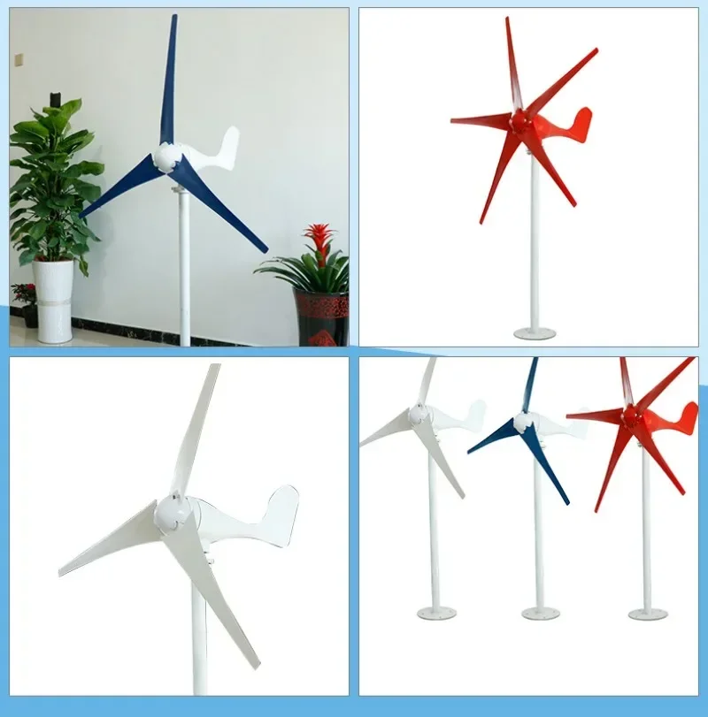 useful Small Horizontal Fan Wind Turbine 500W-600W 1.2m Diameter 12V 24V Alternative Energy Generator with 3 Blades And Controll
useful Small Horizontal Fan Wind Turbine 500W-600W 1.2m Diameter 12V 24V Alternative Energy Generator with 3 Blades And Controll