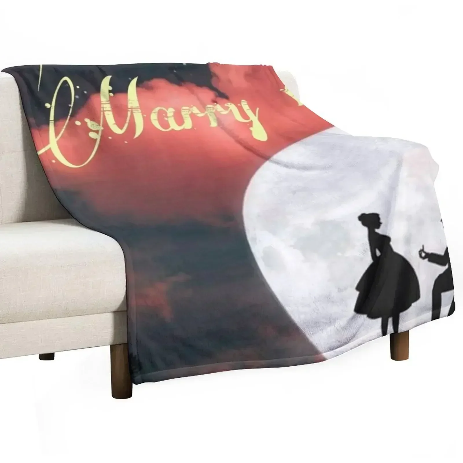 Marry me Throw Blanket Luxurious Soft Fuzzy Blanket for Sofa Bed
Marry me Throw Blanket Luxurious Soft Fuzzy Blanket for Sofa Bed