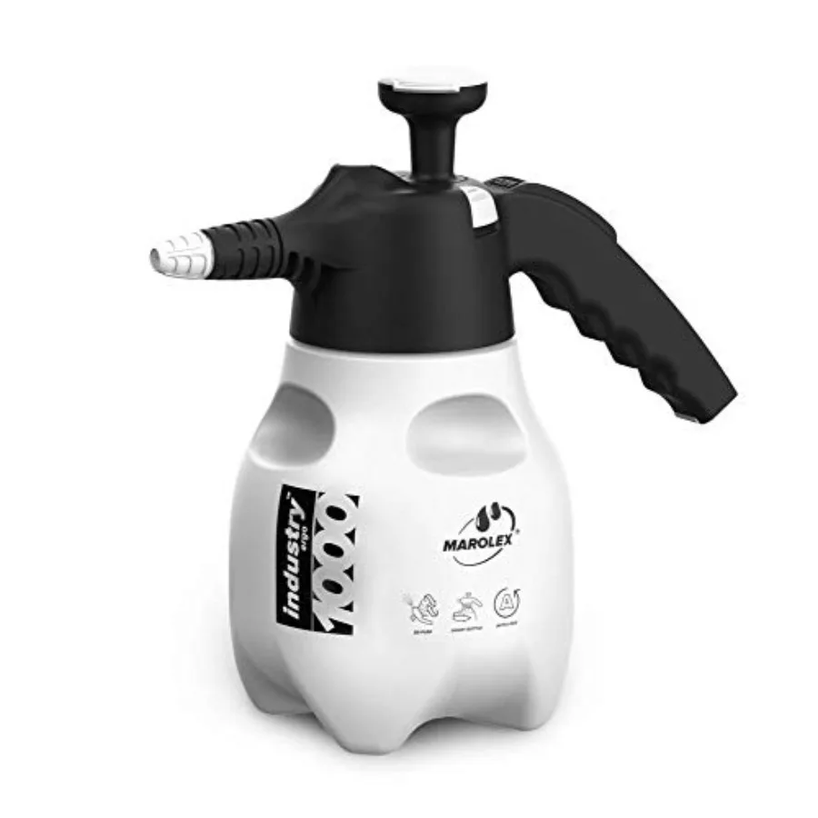 Промышленный ручной распылитель Industry Ergo Acid 1000, 1 л, для промышленной очистки, прочный пластиковый корпус, синий цвет, высоконапорный распылитель
Промышленный ручной распылитель Industry Ergo Acid 1000, 1 л, для промышленной очистки, прочный пластиковый корпус, синий цвет, высоконапорный распылитель