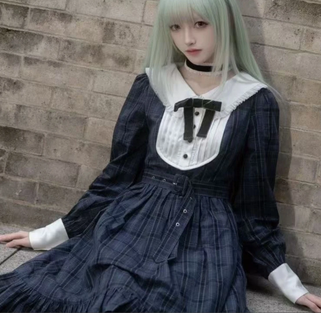 BanG Dream MyGO Wakaba Mutsumi Cosplay Vintage Plaid Lolita Long Sleeve Princess Dress
BanG Dream MyGO Wakaba Mutsumi Cosplay Vintage Plaid Lolita Long Sleeve Princess Dress