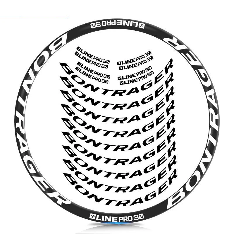 2020 Bontrager Line Pro 30 Mountain Bike Wheel Stickers Waterproof Sunscreen Decals for MTB, Anti-Fade Protection, High-Quality
2020 Bontrager Line Pro 30 Mountain Bike Wheel Stickers Waterproof Sunscreen Decals for MTB, Anti-Fade Protection, High-Quality