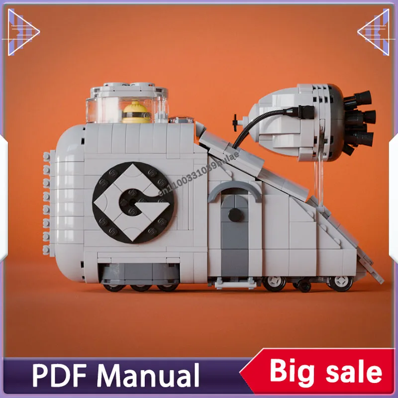 Building blocks set Despicable Me The Grumobile - Gru's Car accessory decoration adults bricks Decoration Christmas gift
Building blocks set Despicable Me The Grumobile - Gru's Car accessory decoration adults bricks Decoration Christmas gift