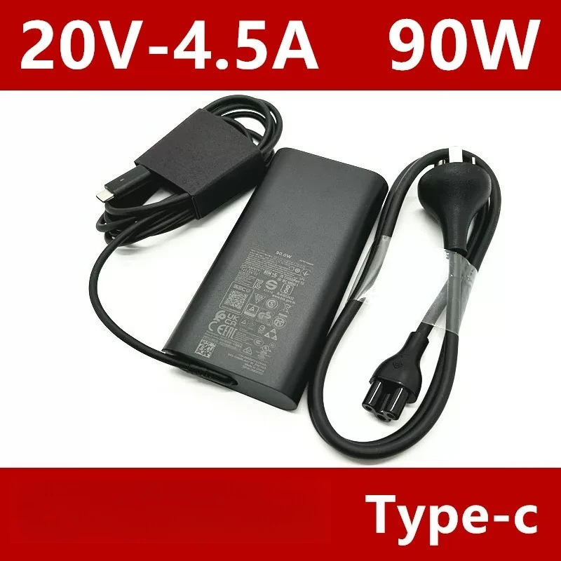 Original 90W power adapter LA90PM170 TYPE-C charger compatible for Dell 5500 5400
Original 90W power adapter LA90PM170 TYPE-C charger compatible for Dell 5500 5400