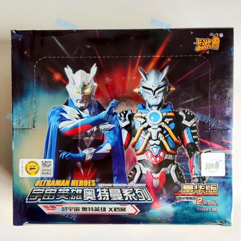 Подлинные карты KAYOU 2024, Ultraman, Deluxe Edition, оригинальные фирменные золотые, фиолетовые карты GP Full Star, коллекционные карты аниме, игрушки
Подлинные карты KAYOU 2024, Ultraman, Deluxe Edition, оригинальные фирменные золотые, фиолетовые карты GP Full Star, коллекционные карты аниме, игрушки