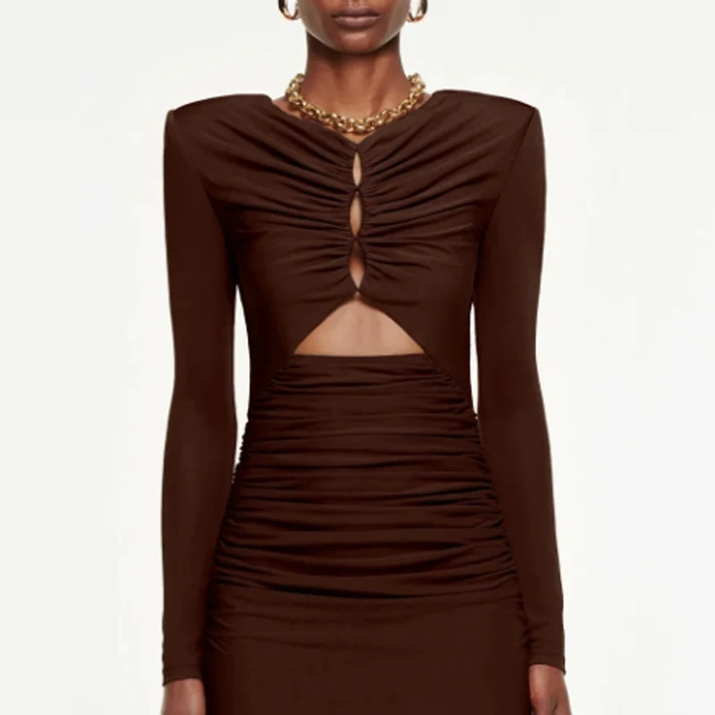 EVACANDIS Women Elastic Fit Slim Long Dress Fashion Lady Midi Dress Sexy Hollow Out
EVACANDIS Women Elastic Fit Slim Long Dress Fashion Lady Midi Dress Sexy Hollow Out