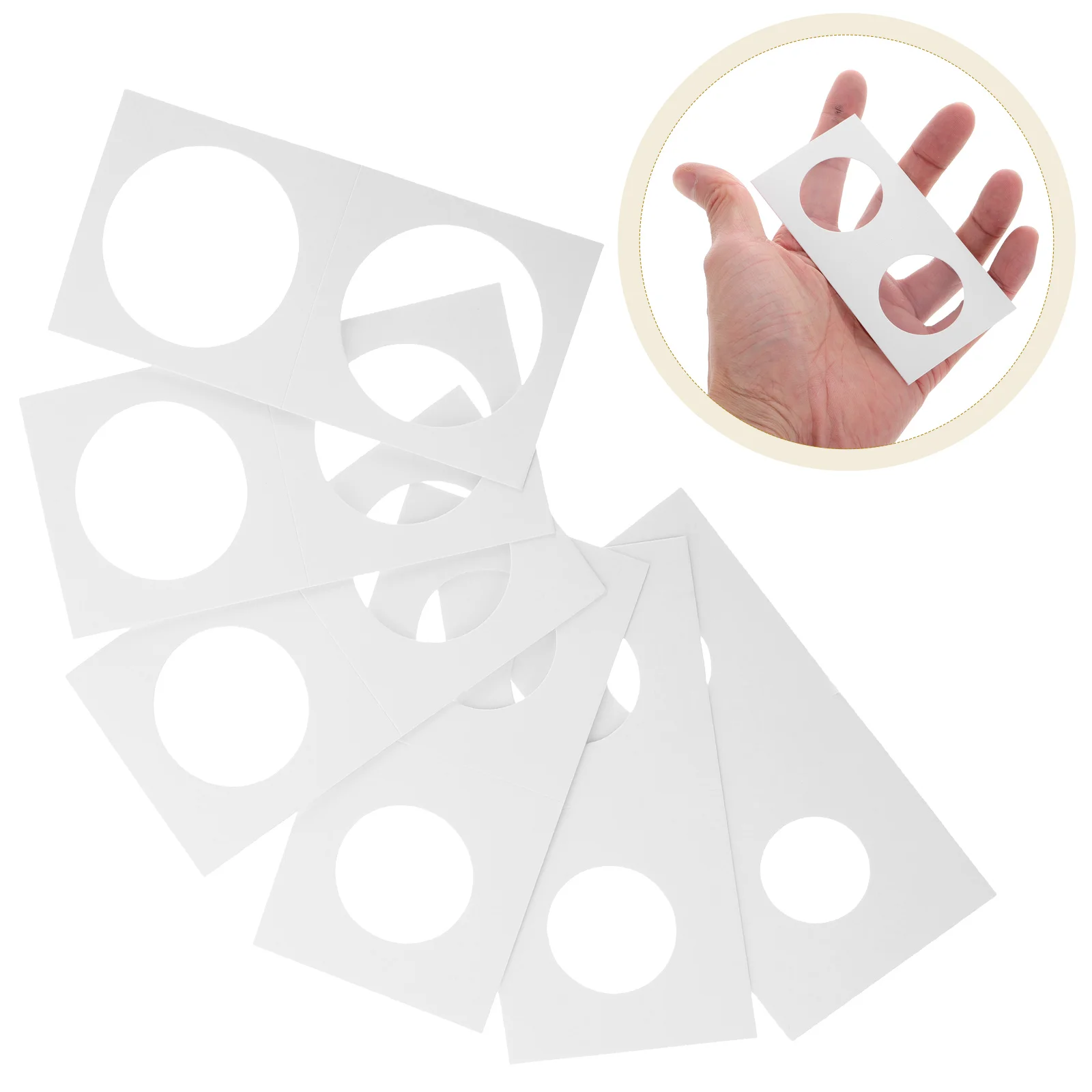 300 Pcs Coin Paper Clip Portable Holder Assorted Holders Flips for Collection Convenient Protector
300 Pcs Coin Paper Clip Portable Holder Assorted Holders Flips for Collection Convenient Protector