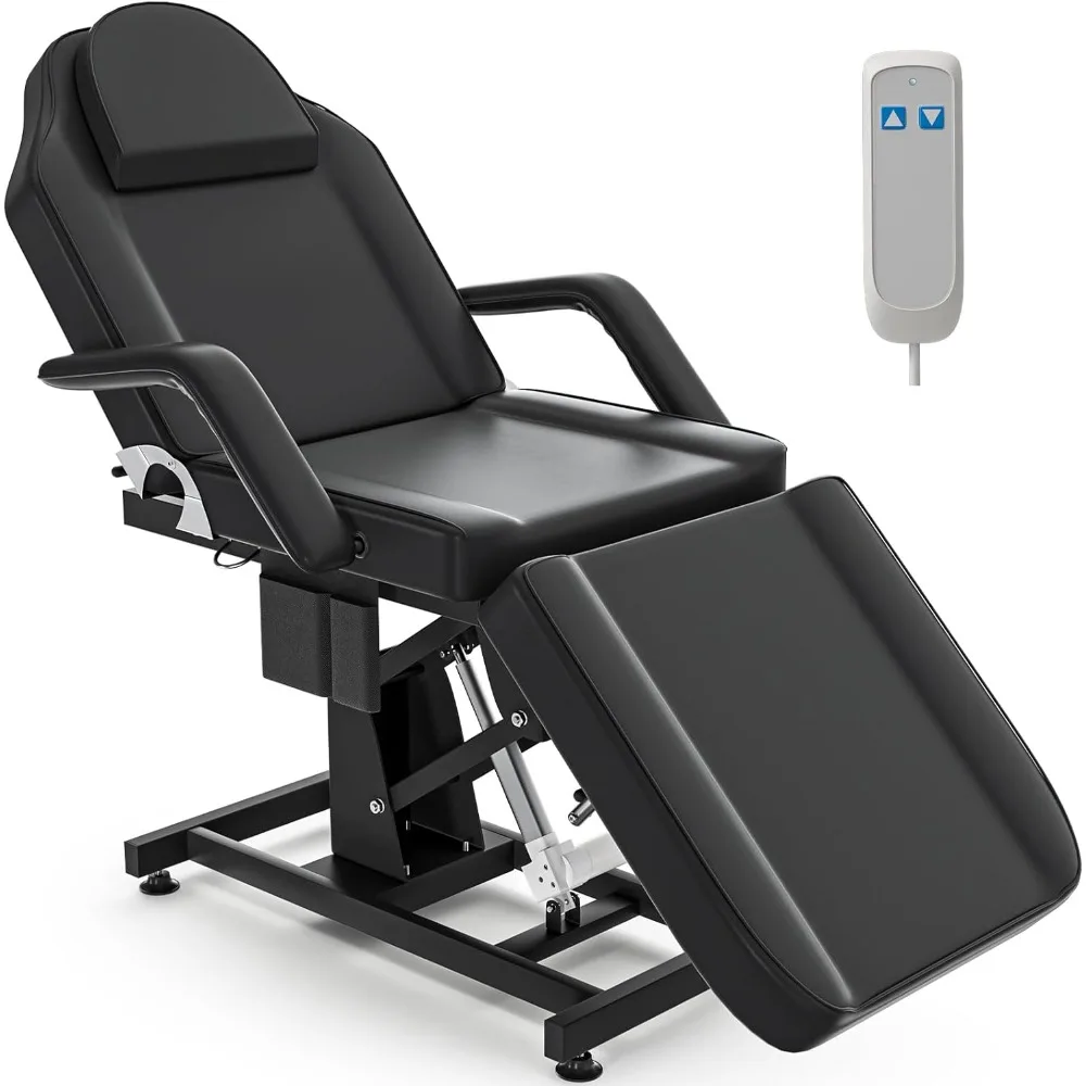 Electric Tattoo Chair Bed for Client,w/Remote,Electric Lift Massage Table, Facial Beds Chairs for Esthetician,3-Section Folding 
Electric Tattoo Chair Bed for Client,w/Remote,Electric Lift Massage Table, Facial Beds Chairs for Esthetician,3-Section Folding
