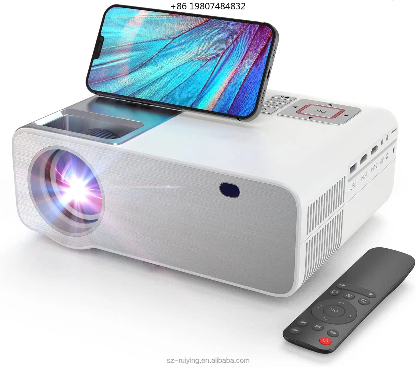 Beamer with 4K & 6 WiFi Wireless LCD Proyectores Customized 2K 1080p Native Multimedia Projector Full HD Outdoor Movie
Beamer with 4K & 6 WiFi Wireless LCD Proyectores Customized 2K 1080p Native Multimedia Projector Full HD Outdoor Movie
