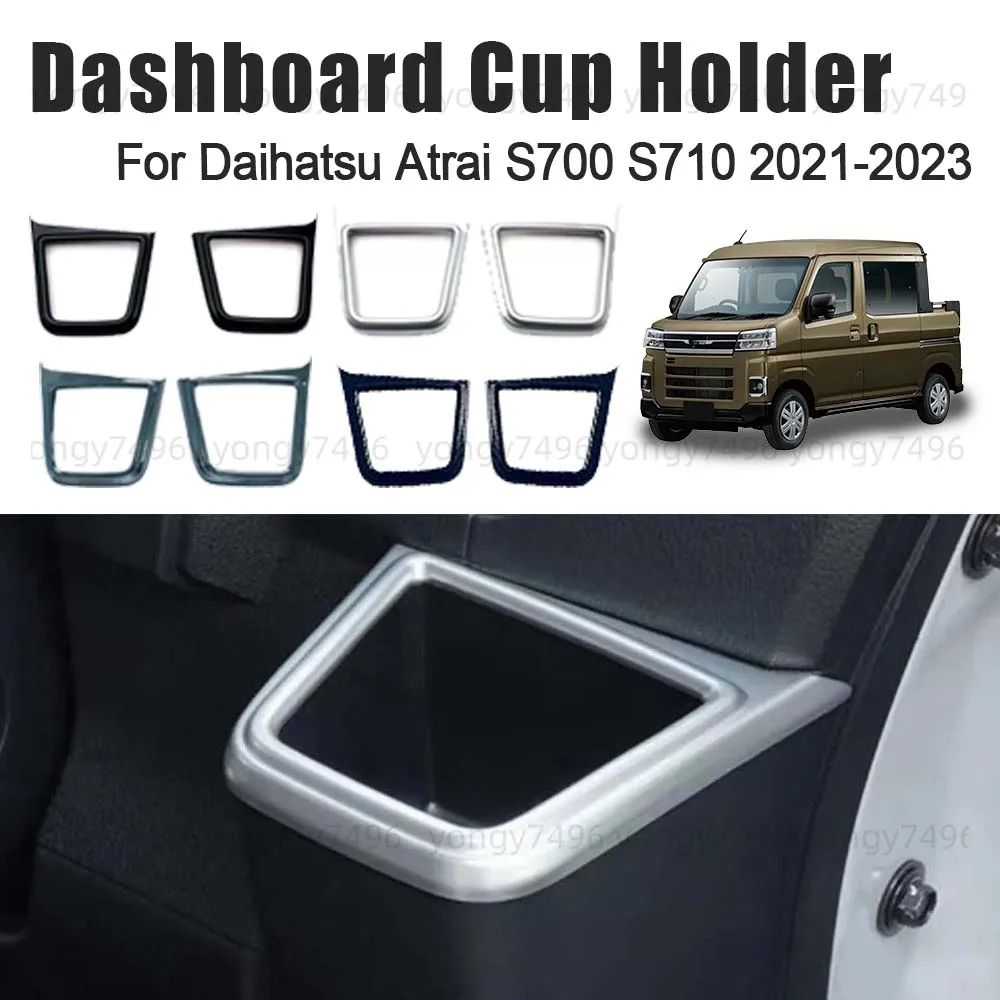Car Decoration Dashboard Cup Holder For Daihatsu Atrai S700 S710 2021 2022 2023 Charred Black Carbon Fiber Chrome Silver Styling
Car Decoration Dashboard Cup Holder For Daihatsu Atrai S700 S710 2021 2022 2023 Charred Black Carbon Fiber Chrome Silver Styling