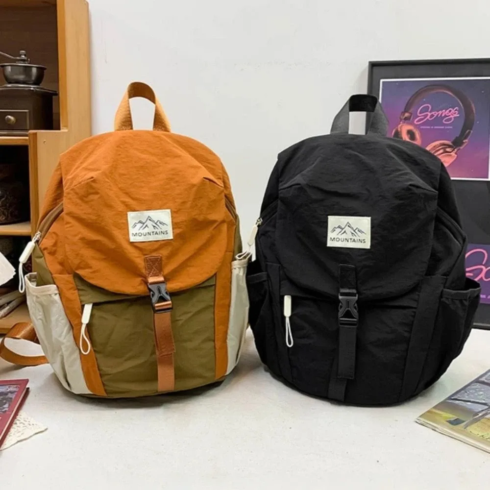 Stylish Lightweight Kids Backpack Quick Dry Nylon Trendy Flap Bag Contrast Color Waterproof Schoolbag For School Outdoor Hiking
Stylish Lightweight Kids Backpack Quick Dry Nylon Trendy Flap Bag Contrast Color Waterproof Schoolbag For School Outdoor Hiking
