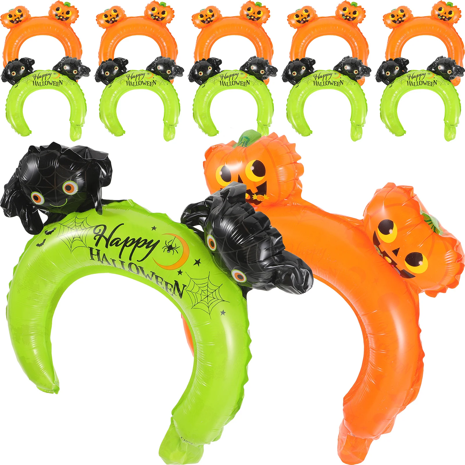 20Pcs Halloween Balloon Hair Hoops Inflatable Headbands Cartoon Party Supplies Bar Decorations Festival Balloon Decor
20Pcs Halloween Balloon Hair Hoops Inflatable Headbands Cartoon Party Supplies Bar Decorations Festival Balloon Decor