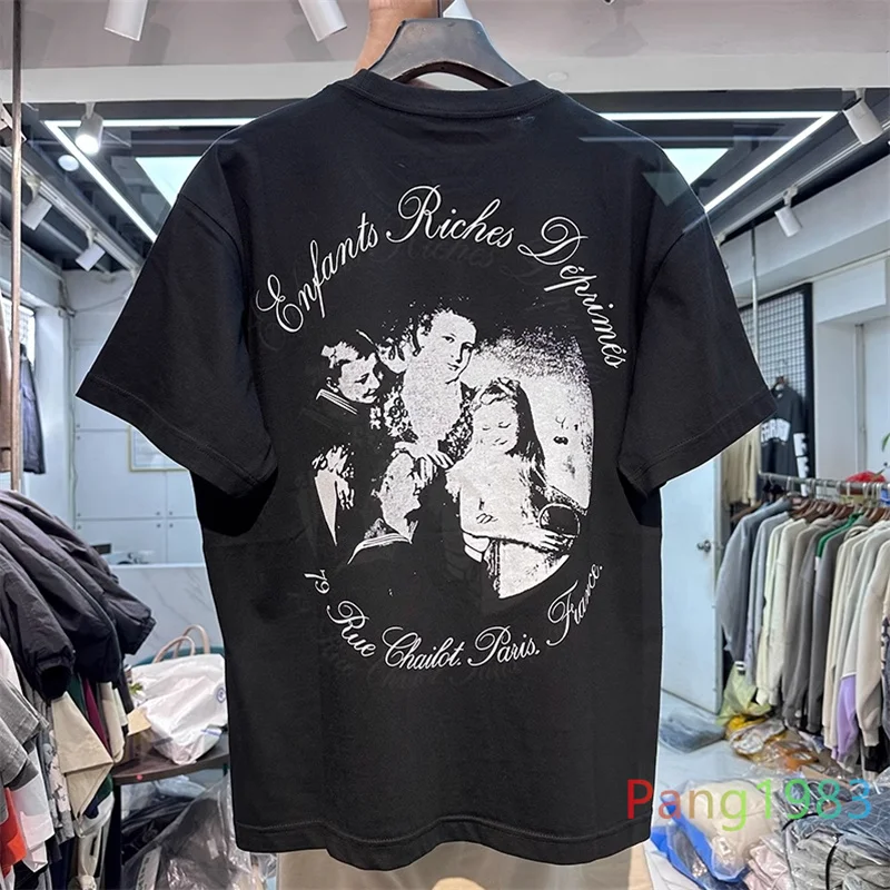 Embroidery ERD T-shirt Men Women Bust Quality Pocket T Shirt Black White Print Tee Tops
Embroidery ERD T-shirt Men Women Bust Quality Pocket T Shirt Black White Print Tee Tops