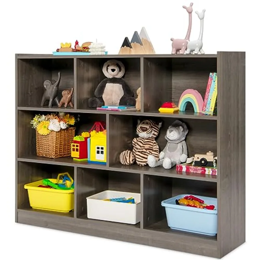 Costzon книжный шкаф с 3 полками для деревянных игрушек, органайзер для хранения книг, игрушек, 8-секционный отдельно стоящий класс, детский сад, Монтессори Бо
Costzon книжный шкаф с 3 полками для деревянных игрушек, органайзер для хранения книг, игрушек, 8-секционный отдельно стоящий класс, детский сад, Монтессори Бо