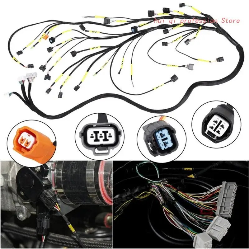 Suitable for K-Swap K20-K24 K-Series EK-EG EP3 2001-2005 Engine Conversion Harness Flexible Swap-Conversion Wiring
Suitable for K-Swap K20-K24 K-Series EK-EG EP3 2001-2005 Engine Conversion Harness Flexible Swap-Conversion Wiring
