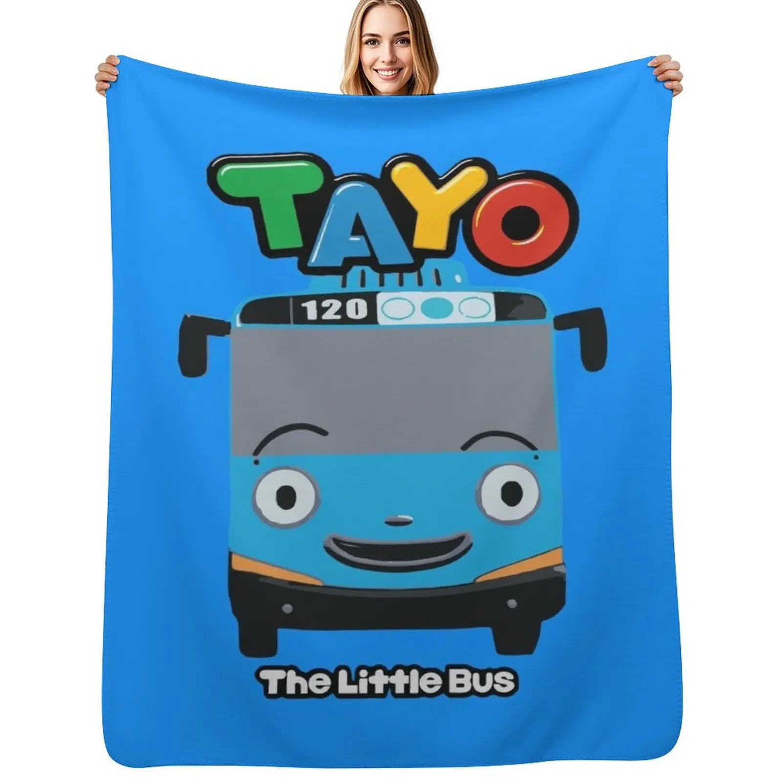 Tayo the City Bus Throw Blanket Cozy Light Blanket for Travel Camping Picnic
Tayo the City Bus Throw Blanket Cozy Light Blanket for Travel Camping Picnic