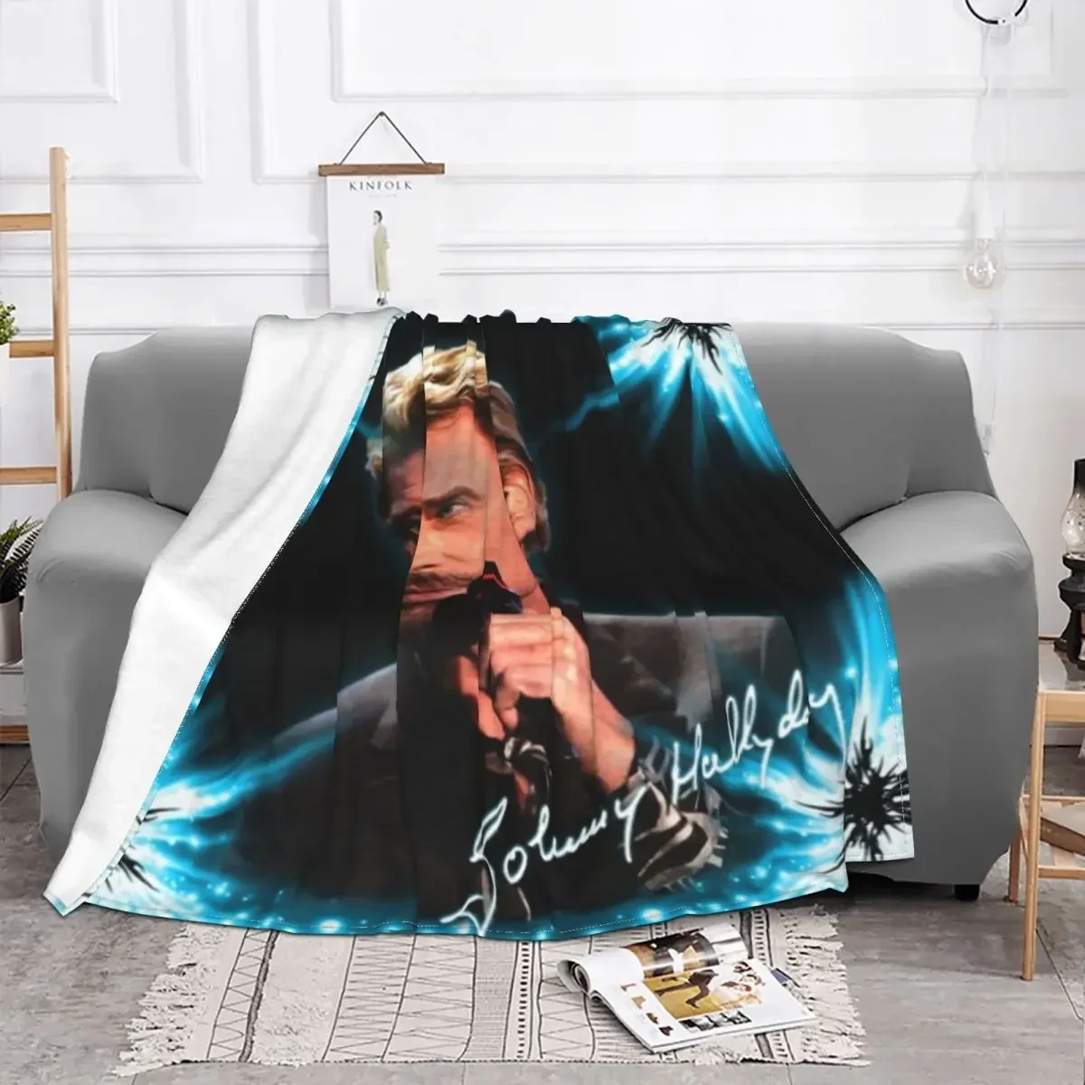 Johnny Hallyday Baby Blanket Rock Star Flannel Autumn/Winter French Singer Collage Warm Throw for Sofa Car Bedding Throws
Johnny Hallyday Baby Blanket Rock Star Flannel Autumn/Winter French Singer Collage Warm Throw for Sofa Car Bedding Throws