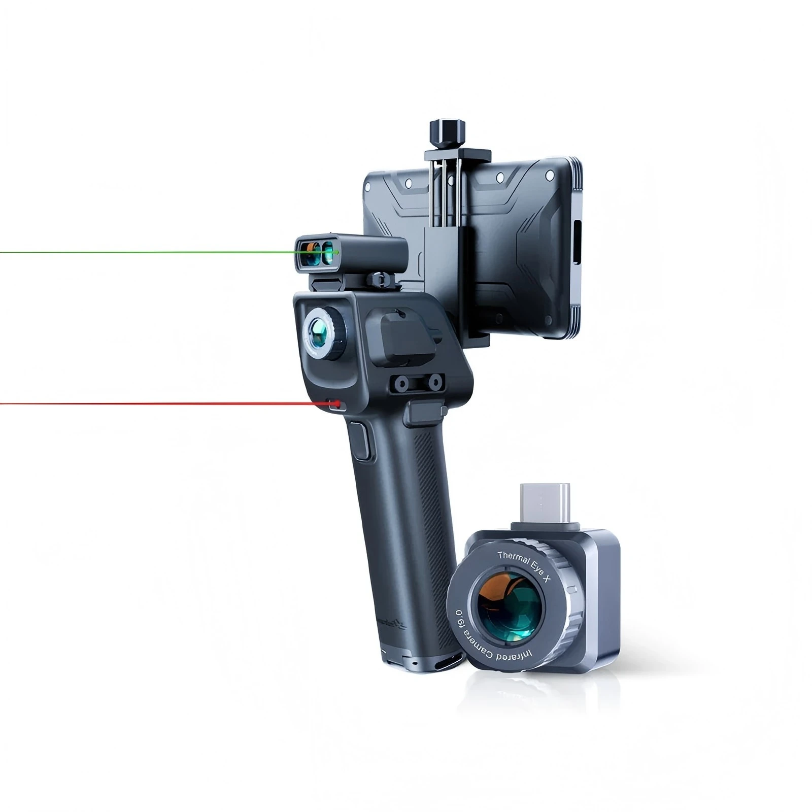 WiFi-Enabled InfraRay X2 Thermal Imaging Camera 256x192 Resolution 4x Optical Zoom For Outdoor Hunting Smartphone Night Vision
WiFi-Enabled InfraRay X2 Thermal Imaging Camera 256x192 Resolution 4x Optical Zoom For Outdoor Hunting Smartphone Night Vision