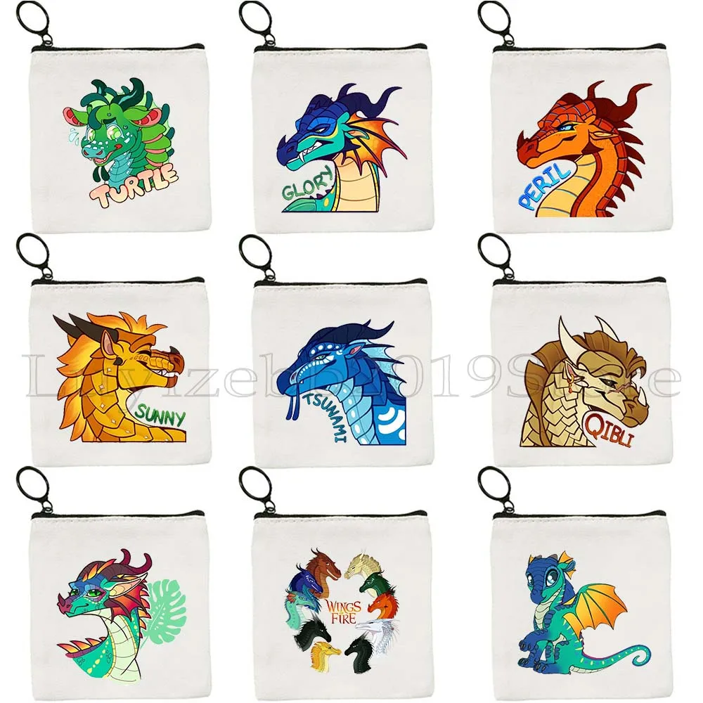 Cute Cartoon Dragons Wings of Fire Gifts Glory Peril Sunny Tsunami Turtle Winter Canvas Coin Purse Key Case Bag Wallet Pouch
Cute Cartoon Dragons Wings of Fire Gifts Glory Peril Sunny Tsunami Turtle Winter Canvas Coin Purse Key Case Bag Wallet Pouch