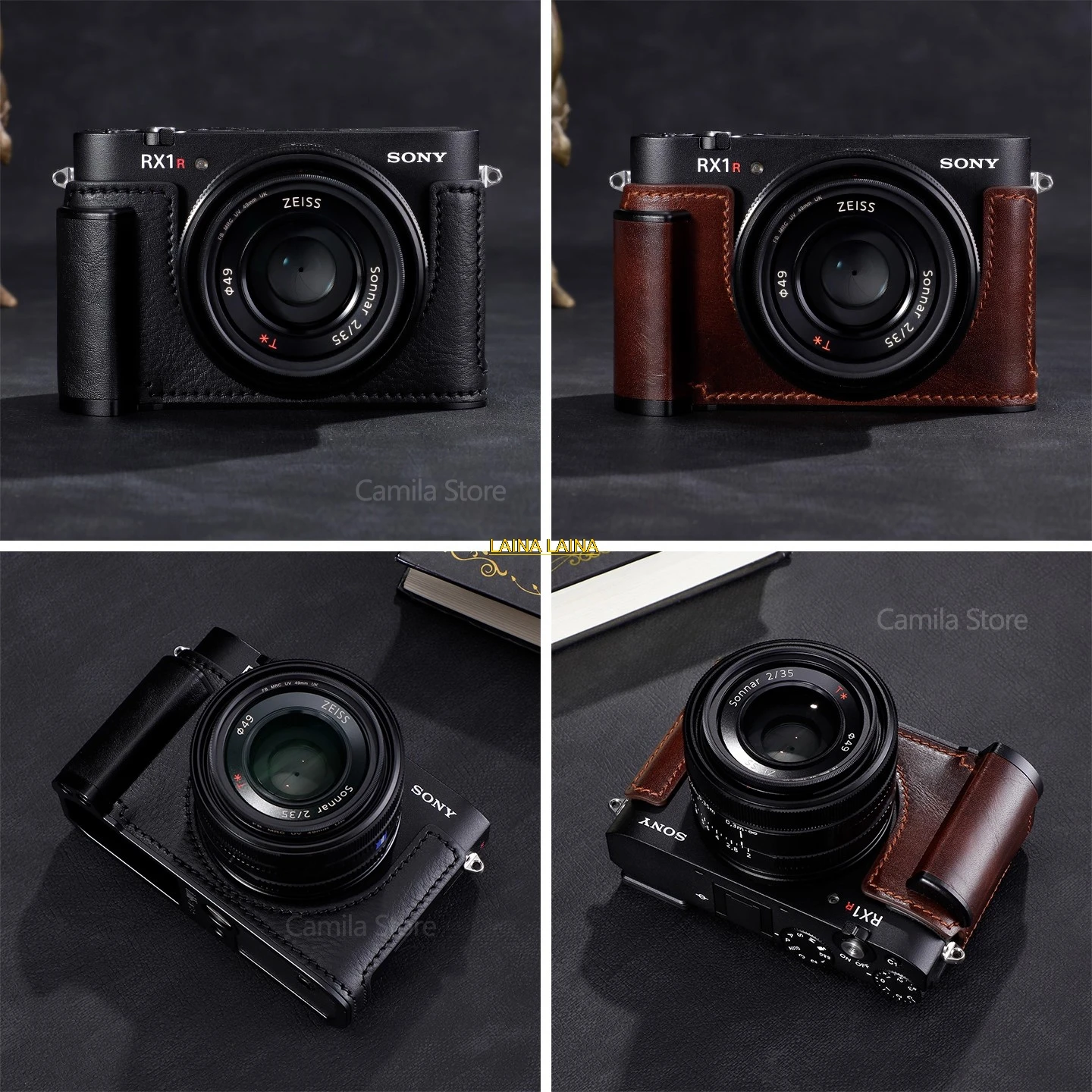 handwork Photo Camera Genuine leather cowhide Bag Body BOX Case For Sony RX1RM3 RX1R3 RX1R III hand grip Protective sleeve base
handwork Photo Camera Genuine leather cowhide Bag Body BOX Case For Sony RX1RM3 RX1R3 RX1R III hand grip Protective sleeve base