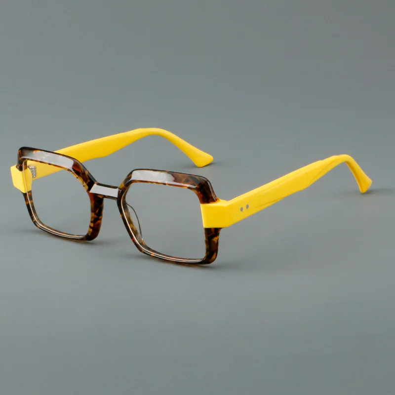 New small square glasses frame male 23073 retro personality handmade acetate fiber women's glasses frame
New small square glasses frame male 23073 retro personality handmade acetate fiber women's glasses frame