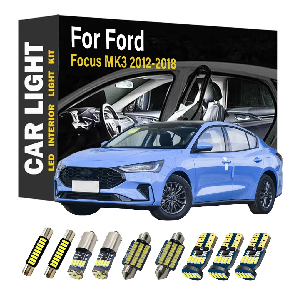 8Pcs For Ford Focus 3 MK3 ST 2012 2013 2014 2015 2016 2017 2018 LED Bulb Dome Map Interior Trunk Reading Light Kit Canbus
8Pcs For Ford Focus 3 MK3 ST 2012 2013 2014 2015 2016 2017 2018 LED Bulb Dome Map Interior Trunk Reading Light Kit Canbus