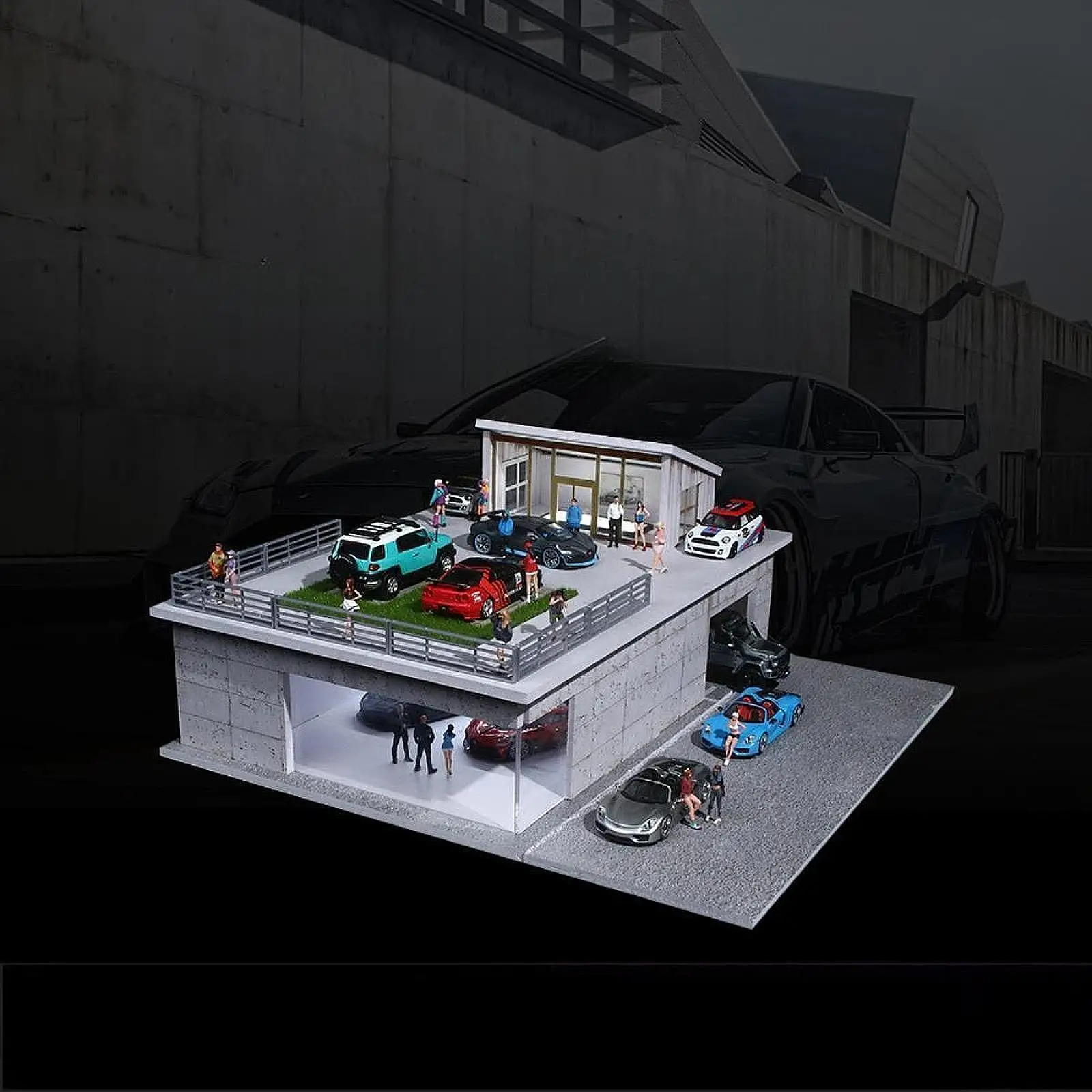 1:64 Scale Diecast Vehicle Model Display Case with Lights Decorative Protection Alloy Car Model Toy Display Stand Desktop Decor
1:64 Scale Diecast Vehicle Model Display Case with Lights Decorative Protection Alloy Car Model Toy Display Stand Desktop Decor